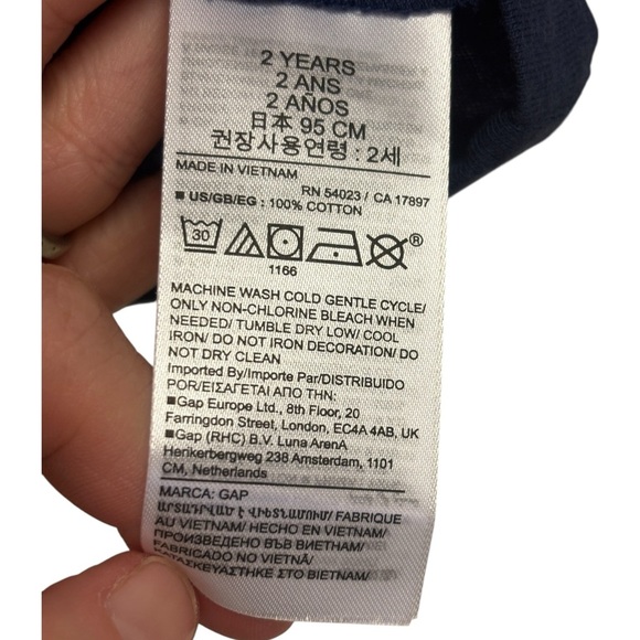 NWT GAP 2T set Blue Polo Shirt&T-Shirt. 15% off w 2+ bundle! - Picture 9 of 9